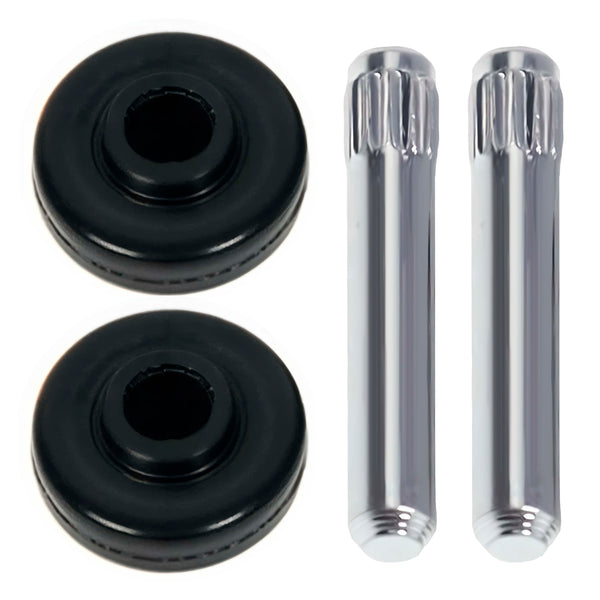 2 Pièces Roues de Brosse Avant Aspirateur Sans Fil Possède le Code D'origine SS-2230002510 Rowenta