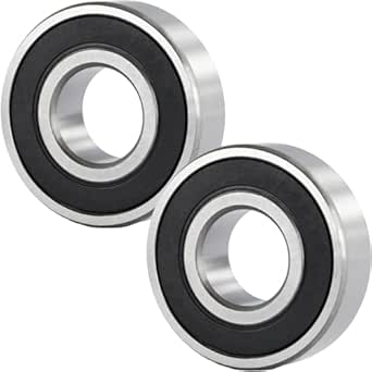 2 Pieces Ball Bearings 6207 2RS for Motor with Size 35x72x17 mm - MONTERAL