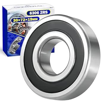 Kugellager 6306 2RS für den Motor mit Größe 30x72x19 mm - MONTERAL