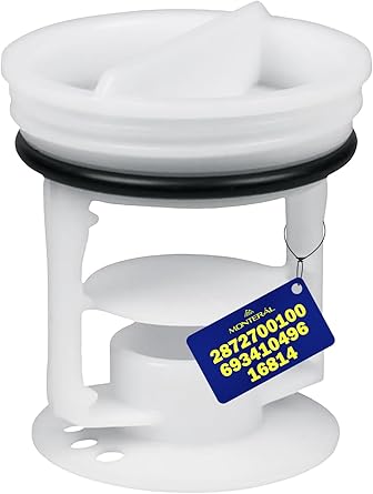Flusensieb Filter für Waschmaschine mit dem Originalcode 2872700100 für Arçelik für Beko 693410496 für Smeg 16814 für Sogedis - Garantie 10 Jahre - MONTERAL