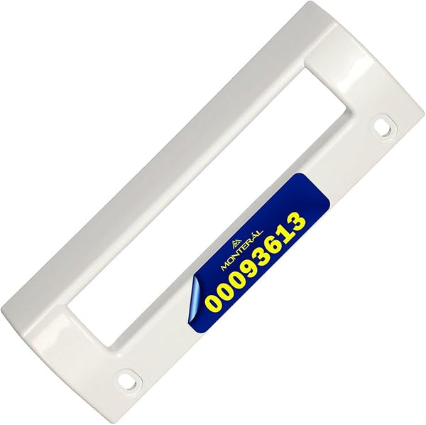 Maniglia Frigorifero Lunghezza 196 mm Distanza Tra i Fori 160 mm con Codice Originale 00093613 093613 per Bosch per Siemens - Garanzia 10 Anni - MONTERAL