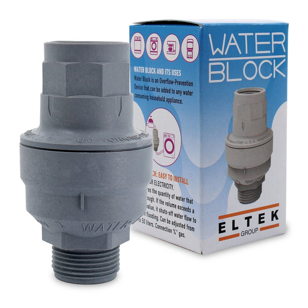 Safety Valve for Dishwasher and Washing Machine Hoses with Original Code 484000008591 C00380127 for Whirlpool for Indesit for Bauknecht - Warranty 10 Years