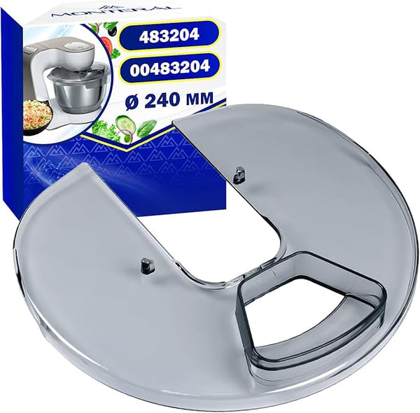 Couvercle Robot Cuisine avec le Code Original 483204 00483204 pour Bosch MUM4 pour Siemens - MONTERAL