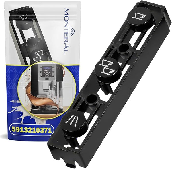 Pulsanti Funzione Destri Macchina Caffè Ha il Codice Originale 5913210371 per DeLonghi ESAM 5400 ESAM 5450 - Garanzia di 10 Anni - MONTERAL