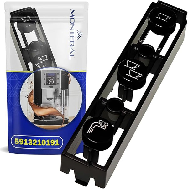 Pulsanti Funzione Destri Macchina Caffè Ha il Codice Originale 5913210191 per DeLonghi ESAM 5500 - Garanzia di 10 Anni - MONTERAL