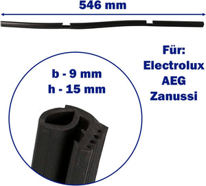 
                  
                    Cargar imagen en el visor de la galería, Burlete Lavavajillas 546 mm Junta de Goma Puerta 1527401002 para Electrolux para AEG para Zanussi
                  
                