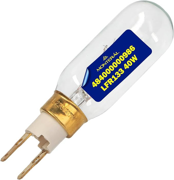 Light Bulb for Refrigerator LFR133 230/240V 40W with the Original Code 484000000986 for Whirlpool
