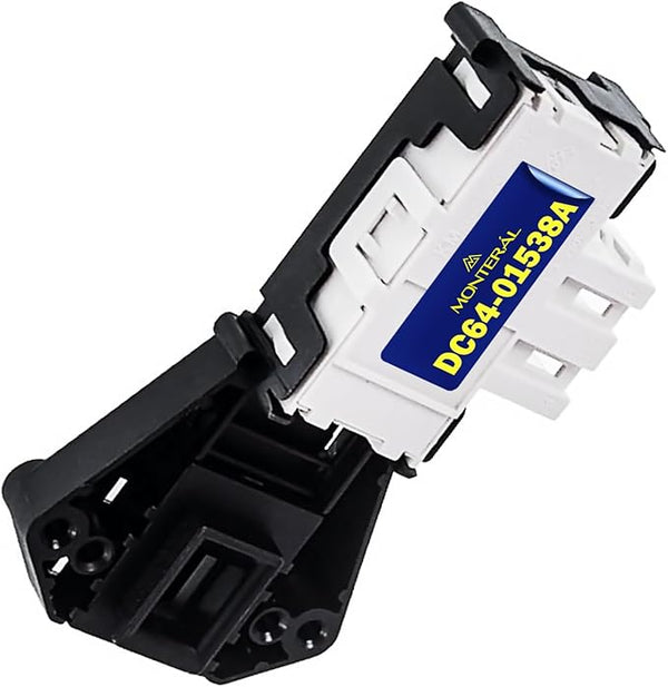 Door Lock of the Washing Machine with the Original Code DC64-01538A for Samsung WF1 WF6 WF7 WF8 WF9 WF0 WD - Warranty 10 Years - MONTERAL