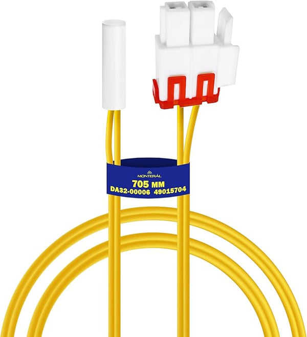 Sensore di Sbrinamento del Frigorifero con Codice Originale 49015704 DA32-00006U DA32-00006W per Samsung per Candy per Hoover per Rosieres per Zerowatt - Garanzia di 10 Anni - MONTERAL
