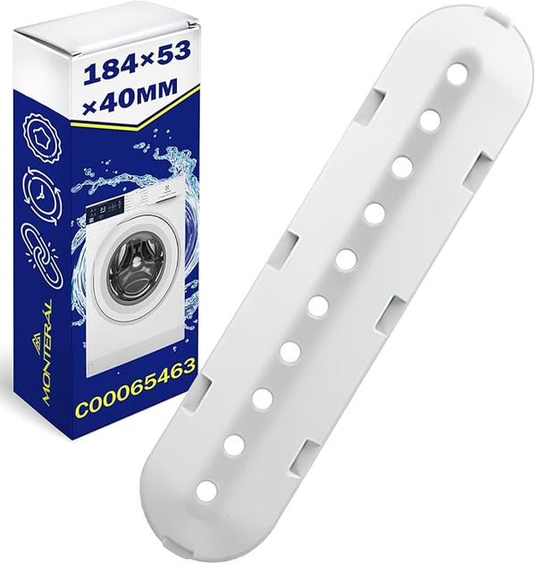 Washing Machine Drum Paddle 184x53x40 mm with the Original Code C00065463 482000022670 for Indesit for Ariston for Hotpoint - Warranty 10 Years - MONTERAL