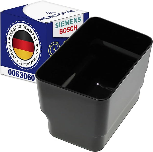 Contenitore Fondi Caffè per Macchina Caffè Automatica con Codice Originale 00630607 630607 per Bosch per Siemens - MADE IN GERMANY - Garanzia di 10 Anni - MONTERAL