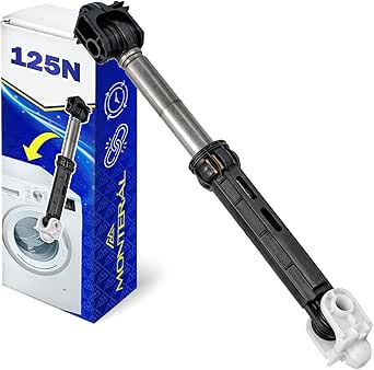 Stoßdämpfer Waschmaschine 125N mit der Größe von Ø10 mm 163/260 mm mit Originalcode 480111102361 W10636109 C00313078 für Whirlpool für Bauknecht für Indesit für Ariston - Garantie 10 Jahre - MONTERAL