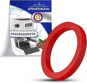 Guarnizione Sottocoppa per Macchina Caffè ha una dimensione di 72 x 57 x 8,5 mm con il codice originale 996530059219 Gaggia - Saeco