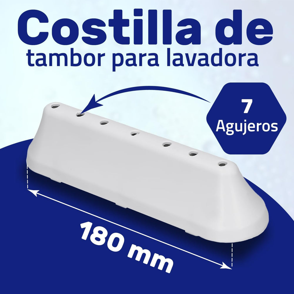 
                  
                    Cargar imagen en el visor de la galería, Aleta de Tambor de Lavadora 42002592 para Vestel 760071092 para Smeg
                  
                