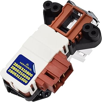 Door Lock of the Washing Machine with the Original Code 2805310800 2805310200 2805311600 for Beko for Arcelik for Altus for Arctic for Blomberg - Warranty 10 Years - MONTERAL