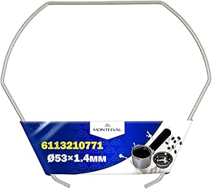 Molla Bloccaggio in Acciaio Inox AISI 302 Ha il Codice Originale 6113210771 per Supporto di Fissaggio del Portafiltro Ø53 mm per Macchina Caffè Espresso per DeLonghi - Garanzia di 10 Anni - MONTERAL
