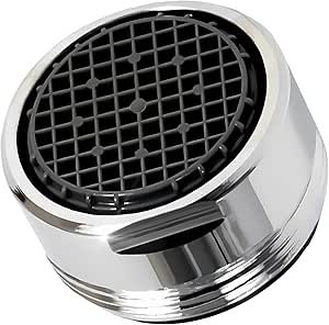 Tap Aerator for Water Economy M24 in Chromium Plated Brass Consumption of 5,7 l/min 3 Bar - Warranty 10 Years - MONTERAL