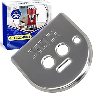 Griglia Salvagoccia Macchina Caffè Espresso in Acciaio Inox AISI 430 Ha il Codice Originale 6013214801 per DeLonghi Dedica - Garanzia di 10 Anni - MONTERAL