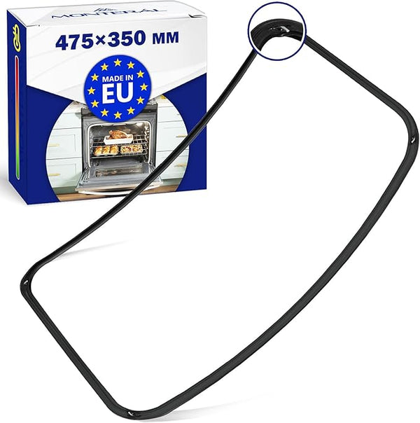 Guarnizione Forno con Codice Originale 8996619260491 899661926049/1 8996619143176 899661914317/6 per AEG per Electrolux per Zanussi - Dotato di 4 Ganci - MADE IN EU - Garanzia di 10 Anni - MONTERAL