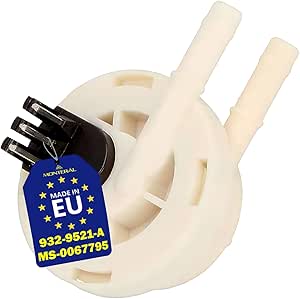 Flussometro Acqua 932-9521-A per Macchina Caffè Cialde con Codice Originale MS-0067795 per Krups per Nespresso - MADE IN EU - Garanzia di 10 Anni - MONTERAL