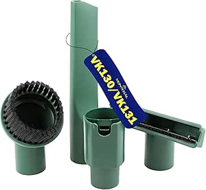 Kit des Embouts de Aspirateur à Partir de Embout Long et Buse Aspirateur et Ronde Brosse et Adaptateur pour Vorwerk Kobold VK130 VK131 - Garantie de 10 Ans – MONTERAL