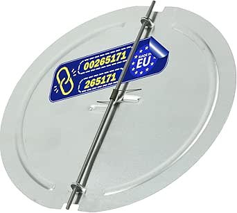 Clapet Antiretour pour le Tuyau Hotte Aspirante avec le Code Original 00265171 265171 pour Bosch pour Siemens pour Balay - MADE IN EU - Garantie de 10 Ans - MONTERAL