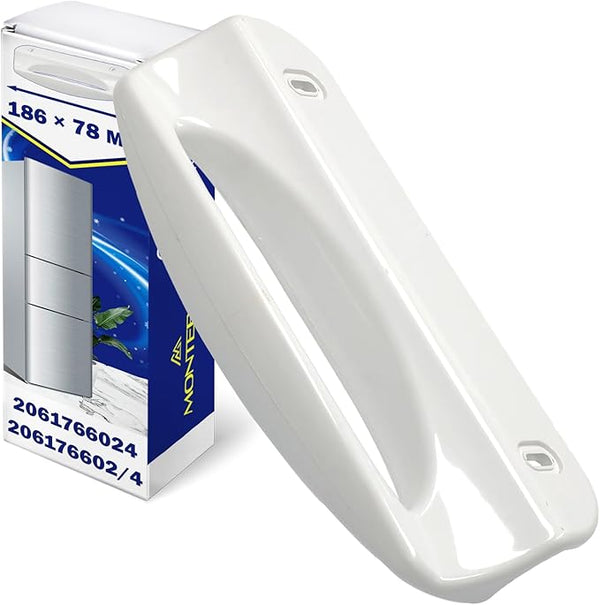 Maniglia Frigorifero con Codice Originale 206176602/4 2061766024 per Zanussi per Aeg per Electrolux per Zanker - Garanzia 10 Anni - MONTERAL