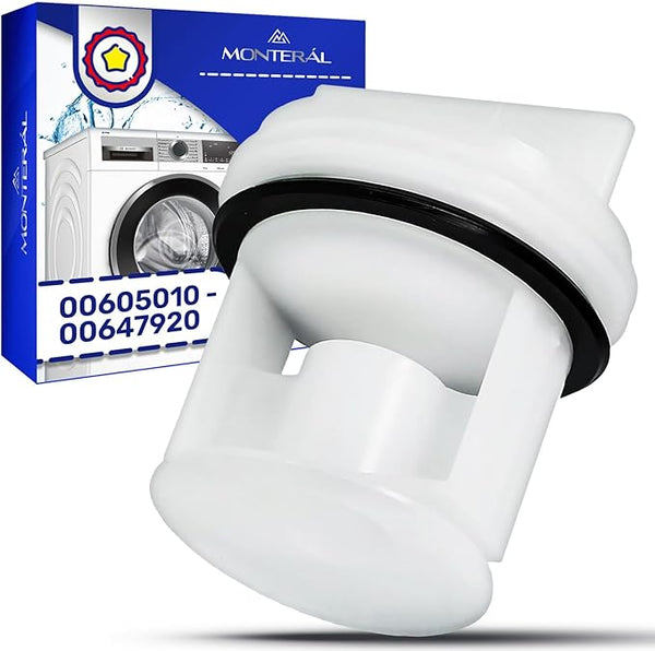 Filtre à Peluches pour Machine a Laver 00647920 00605010 pour Bosch pour Siemens pour Balay pour Constructa pour Koenic pour Lynx pour Neff pour Zelmer pour Gaggenau Garantie de 10 Ans - Monteral