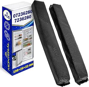 2 Pièces Filtre Charbon Actif pour Réfrigérateur avec le Code Original 07236280 7236280 pour Miele - MONTERAL