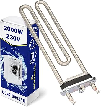Résistance Lave Linge 2000W 230V avec Code Original DC47-00033D pour Samsung Machine a Laver- Garantie de 10 Ans - MONTERAL