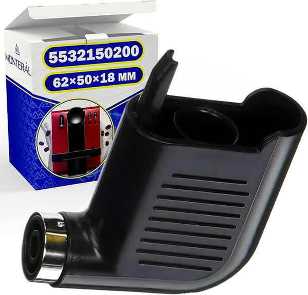 Ugello Acqua Calda Macchina Caffè Automatica Ha il Codice Originale 5532150200 per DeLonghi Lattissima EN660 EN670 EN680 EN690 - Garanzia di 10 Anni - MONTERAL