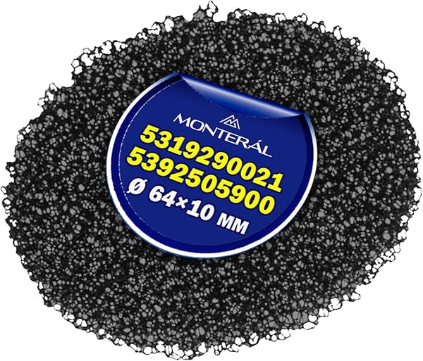 Staubsauger Filter für Motor Ø 64x10 mm mit dem Originalcode 5319290021 5392505900 für DeLonghi - MONTERAL