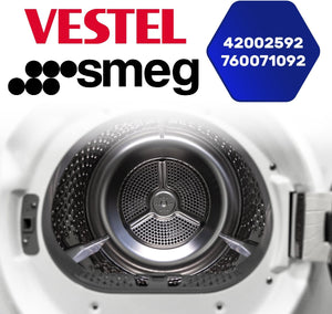 
                  
                    Cargar imagen en el visor de la galería, Aleta de Tambor de Lavadora 42002592 para Vestel 760071092 para Smeg
                  
                