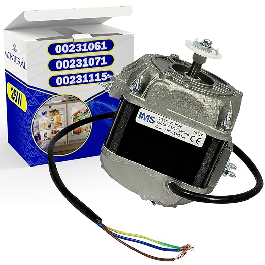 Ventilatore Universale Motorizzato 25W 230V per Congelatore a Pozzetto e Frigorifero - Garanzia di 10 Anni - MONTERAL