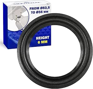 Junta Cisterna WC Universal Ø 83,5 – Ø 56 mm Altura de 6 mm Fabricada en PVC Flexible - MONTERAL