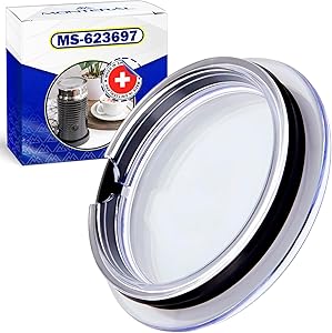 Coperchio Montalatte per Macchina Caffè Cialde Ha il Codice Originale MS-623697 per Krups per Nespresso Citiz & Milk - MADE IN SWITZERLAND - Garanzia di 10 Anni - MONTERAL