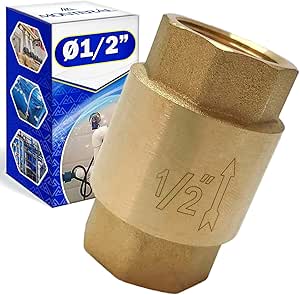 Non Return Valve Thread Diameter F/F Ø1/2” Made of Brass - MONTERAL