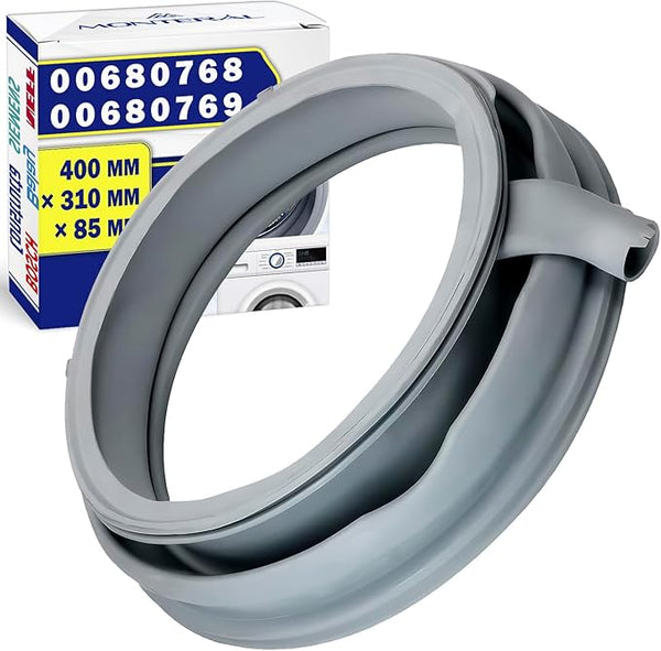 Washing Machine Door Seal 400x310x85 mm with the Original Code 00680768 680768 00680769 680769 00772653 00772658 for Bosch for Siemens - Warranty 10 Years - MONTERAL