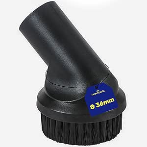 Ronde Brosse Aspirateur Ø36 mm Embout Aspirateur Convient à de Nombreux Modèles Garantie de 10 Ans - MONTERAL