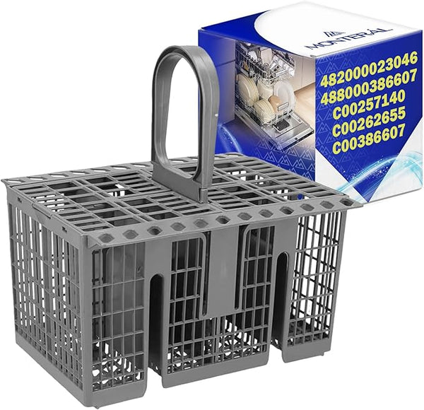 Cestello Posate Lavastoviglie Ha il Codice Originale C00257140 C00262655 C00386607 482000023046 488000386607 per Indesit per Whirlpool - Garanzia di 10 Anni - MONTERAL