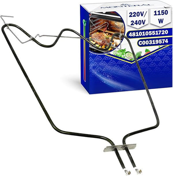 Resistenza Forno 220V/240V 1150W con Codice Originale C00319574 481010551720 per Indesit per Whirlpool per Hotpoint - Garanzia di 10 Anni - MONTERAL