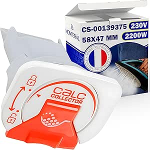 MONTERAL Colector Antical Plancha Vapor Tiene el Código Original CS-00139375 para Tefal - Made IN France - Garantía de 10 Años