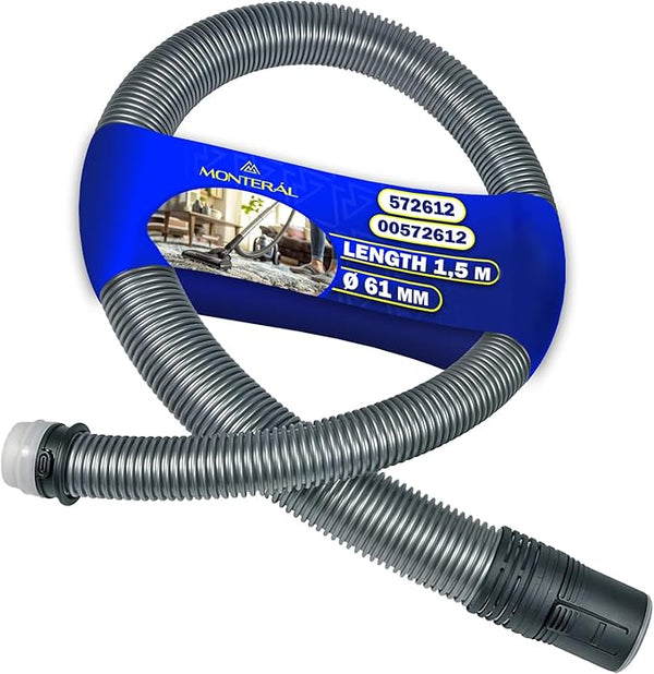 Vacuum Cleaner Hose with the Original Code 00572612 572612 for Bosch for Siemens - Warranty 10 Years - MONTERAL