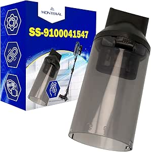Staub Сontainer für Сordless Akku Staubsauger Hat den Originalcode SS-9100041547 für Moulinex für Rowenta - Garantie 10 Jahre - MONTERAL