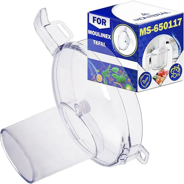 Coperchio per Tritatutto Robot da Cucina con Codice Originale MS-650117 per Moulinex Masterchef - Garanzia di 10 Anni - MONTERAL