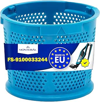 Netzgehäuse Filter für Akku Staubsauger mit dem Originalcode FS-9100033244 für Rowenta RH6751WO für Tefal TY6751KO TY6751WO - MADE IN EU - MONTERAL