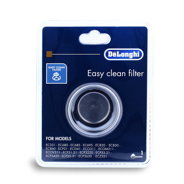 Filtri Caffe 1 Tazza - con Codice Originale 5513280991 - Adatto per DeLonghi - Filtro Caffe Adatto a Portafiltro